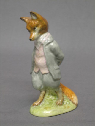 A Beswick Beatrix Potter figure - Foxy Whiskered Gentleman, the base with brown mark dated 1954