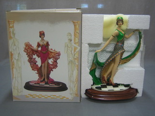 2 Lesser & Pavey resin figures of standing ladies