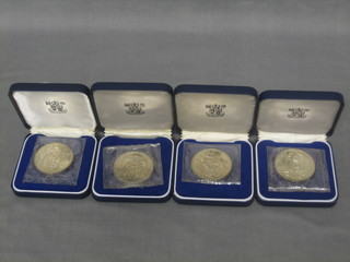 4 Fuji Independent proof coins