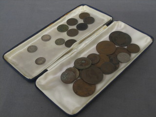 A small quantity of coins