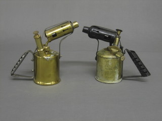 A Baldwin brass blow lamp and 1 other