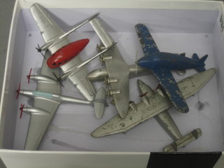 A Dinky model Flying Boat and 4 others