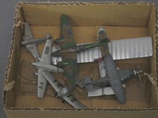 2 Shuco model aircraft JU52 and a Junkers F13 together with 4 others