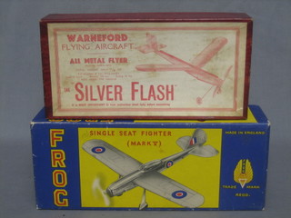 A model aircraft together with a Silver Flat model aircraft