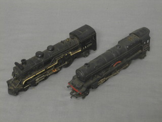 A model steam locomotive Princess Victoria and 1 other