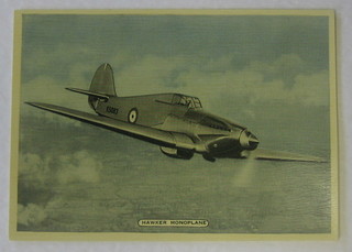 Ardath Tobacco Co Ltd Cigarette cards set 1-25 - Fighting & Civil Aircraft, Godfrey Phillips Ltd Series No1 set 1-54 - Aircraft, Morning Foods Mornflake cereal cards set 1-25 - British Planes and Hill's First Series set 1-25 - Aviation Series