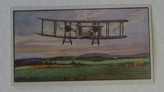 Murray Sons & co Ltd Cigarette cards set 1-25 - Types of Aeroplanes, Godfrey Phillips Ltd series No1 set 1-54 - Aircraft, Kellogg cereal cards set 1-16 - A History of British Military Aircraft, Lyons Tea cards set 1-24 - Wings of Speed, Beaulah's set 1-24 - Modern British Aircraft, Gallaher Ltd set 1-48 - Aeroplanes and Strathmore Tobacco Co Ltd set 1-25 - British Aircraft