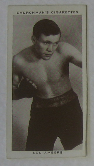Churchman's Cigarette cards two sets of 1-50 - Boxing Personalities