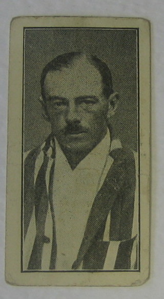 Poppleton's Cigarette cards 4 out of a set of 50 - Cricketers Series - No.5 J.C.W.MacBryan, No.19 G.O.Allen, No.32 W.H.Livesey and No.35 T.Arnott