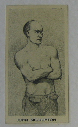 Fred C Cartledge Ltd, Knock-Out Razor Blade cards  set 1-50 - Famous Prize Fighters and W.T.Davies & Sons set 1-25 - Boxing