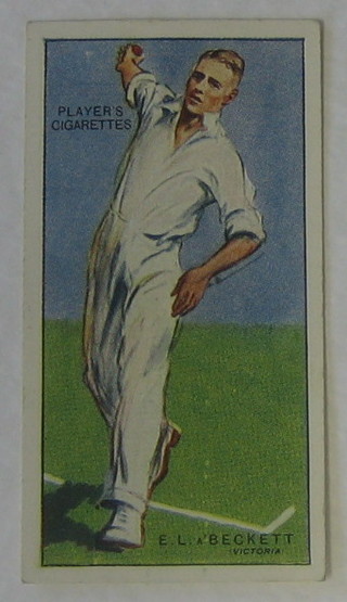 Player's Cigarette cards set 1-50 - Cricketers 1930, Major Drapkin & Co set 38 out of a set of 40 - Australian and English Test Cricketers and Churchman's set 1-25 - Famous Cricketers