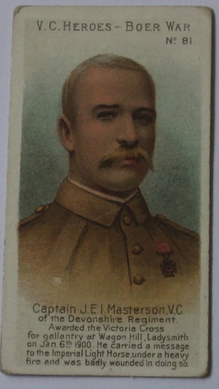 Taddy & Co's Cigarette cards set 81-100 - Victoria Cross Heroes - Boer War