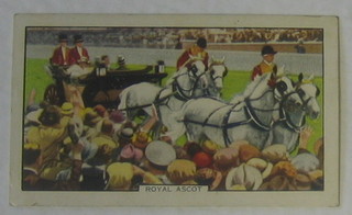 Gallaher Ltd Cigarette cards set 1-48 - Racing Scenes, Player's 39 out of a set of 40 - Racing Caricatures and Players, Turf Cigarettes 8 out of a set of 25 - Winners on the Turf and 14 other Horse Race related cards