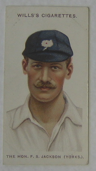 Wills's Cigarette Cards set 1-50 - Cricketers