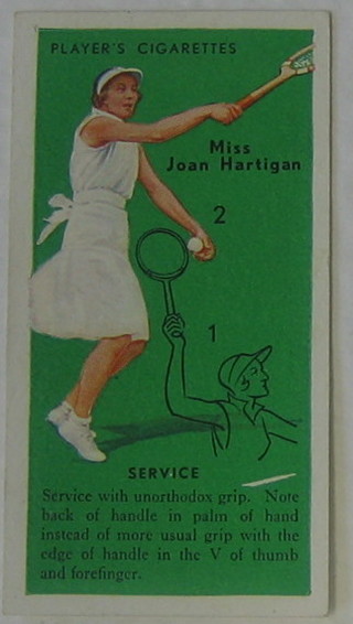 Players's Cigarette Cards set 1-50 - Tennis, Churchman's set 1-50 - Lawn Tennis and Player's set 1-25 - Wrestling & Ju-Jitsu