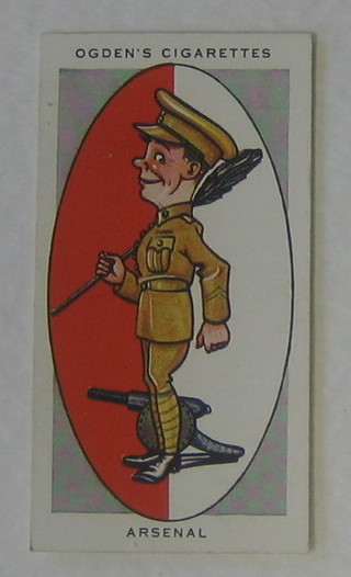 Ogden's Cigarette cards set 1-50 - A.F.C. Nicknames