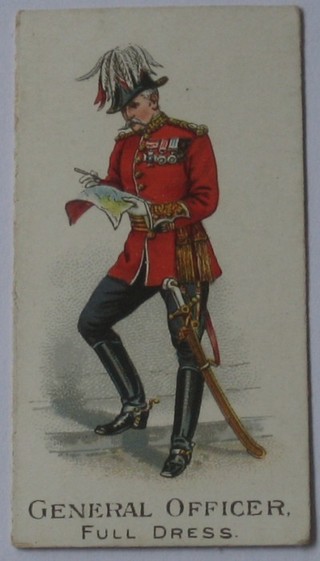 Gallaher's Cigarette cards 29 cards - depicting different ranked soldiers in uniform, all marked to the back The Three Pipe Tobaccos
