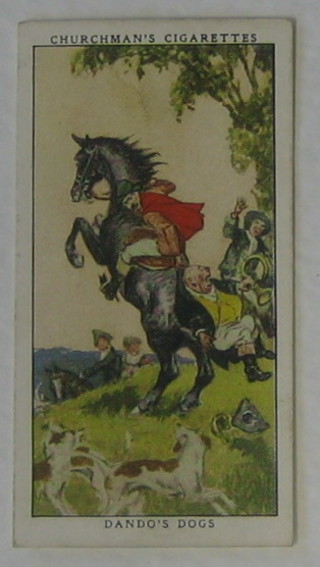 Churchman's Cigarette cards set 1-50 Legends of Britain, Wills's 12 out of a set of 50 - Historic Events, Churchman's set 1-50 - Well-Known Ties and ditto Second Series set 1-50 - Well-Known Ties