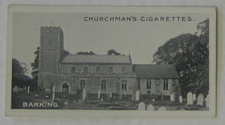 Churchman's Cigarette cards set 1-50 - East Suffolk Churches