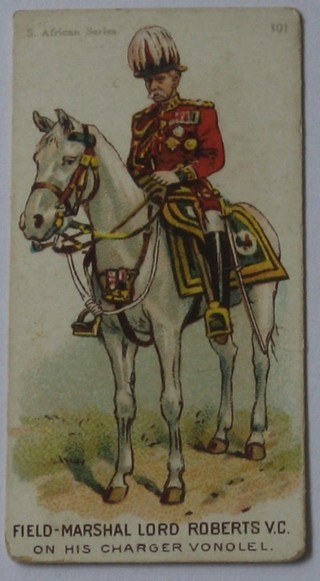Gallaher's Cigarette cards 39 numbered cards between 101 and 203 - The South African Series