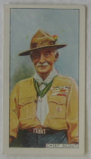 C.W.S. Cigarette cards set 1-50 - Boy Scout Badges and Players set 1-50 Boy Scout & Girl Guide Patrol Signs & Emblems