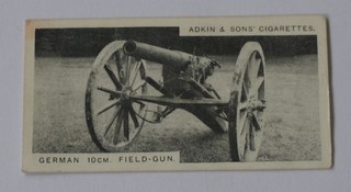 Adkin & Sons Cigarette cards set 1-25 - War Trophies
