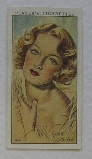 Player's Cigarette cards set 1-50 - Film Stars together with do. second and third series sets 1-50 