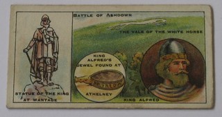 Smith's Cigarette cards  32 out of a set of 50 - Battlefields of Great Britain