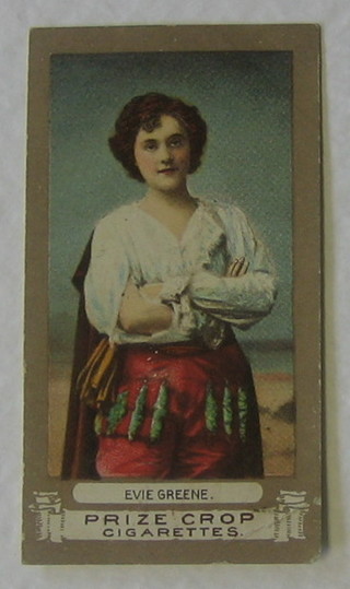 Mitchell's Cigarette cards - 12 cards - Actresses (the reverse marked "Prize Crop")