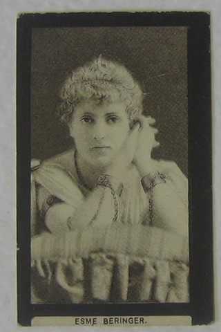 Morris's Cigarette cards 13 - Actresses (Borneo Queen Back) do. 10 - Actresses (Gold Seals back) and Anon 44 cards - Beauties (with playing cards to the front)