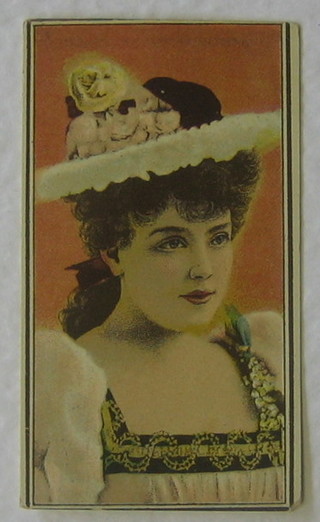 23 various Cigarette cards - Gallaher's Wills's Higgnett Bros etc - Beauties, Actresses, Dancing Girls 