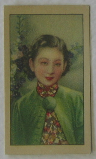 10 Hwaching Tobacco Co Cigarette cards - Chinese Beauties, Godfrey Phillips, Anon Second Series set 1-36 - Modern Beauties and Godfrey Phillips set 1-36 - Beauties of To-Day (large)