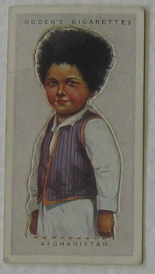 Ogden's Cigarette cards set 1-50 - Children of All Nations nd Franklyn, Cavey & Co set 1-50 - Children of All Nations (both sets push out cards)