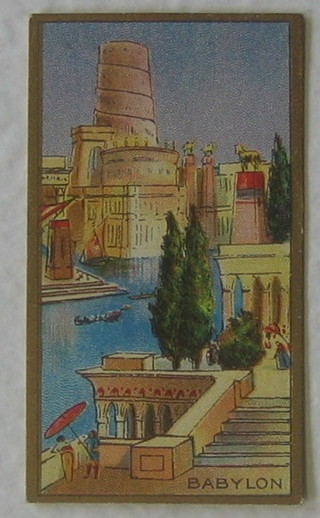 Cohen, Weenen & Co London Cigarette cards 29 out of a set of 30 - Wonders of The World and Player's set 1-25 - Wonders of The World