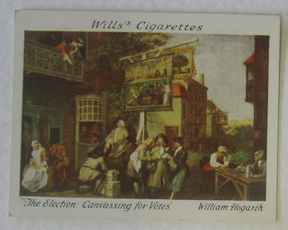 Wills's Cigarette cards set 1-25 - British School of Painting, do. set 1-30 - Old Pottery & Porcelain and do. set 1-40 - The King's Art Treasures (all large)