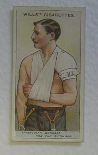 Wills's Cigarette cards set - 1-50 - First Aid and Mitchell's set 1-50 - First Aid