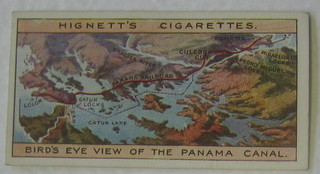 Hignett Bros. Cigarette cards set 1-25 - Panama Canal