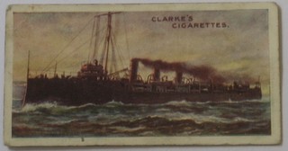 William Clarke & Son Cigarette cards set 1-25 - Marine Series