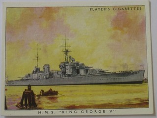 John Player & Sons Cigarette cards set 1-25 - British Naval Craft and ditto set 1-25 - Racing Yachts