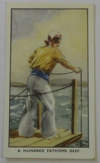 Hill's Cigarette cards issued by The Spinet House set 1-30 - Nautical Songs and Player's set 1-25 - Ships' Figureheads