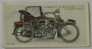 Lambert & Butler Cigarette cards set 1-50 - Motor Cycles