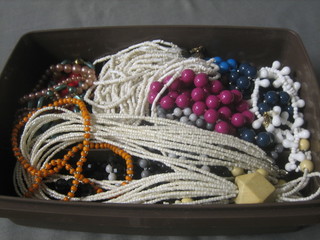 A collection of various beads
