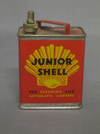 A Junior Shell oil can