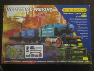 A Hornby train set - Industrial Freight
