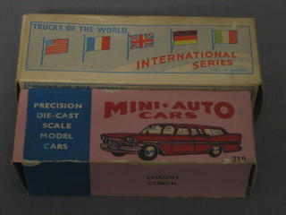 A Morestone Thruxton Royal Series model of a Scammel boxed and a Morestone model of a Mini Autocar no. 316 boxed