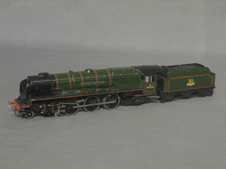 A Hornby Dublo locomotive and tender - Duchess of Montrose