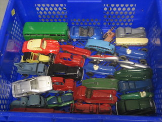 A collection of various model cars