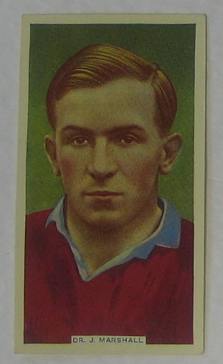 Godfrey Phillips Ltd Cigarette cards set 1-50 - Soccer Stars and Wills's set 1-50 - Association Footballers, Churchman's Cigarette cards set 1-50 - Association Footballers, ditto 2nd Series set 1-50, Player's set 1-50 - Hints on Association Football, Player's Cigarette cards set 1-50 - Footballers 1928-9, ditto 2nd series 51-75, Player's 40 out of a set of 50 - Association Cup Winners, ditto set 1-50 Football Caricatures by "MAC", ditto set 1-50 - Footballers Caricatures by "RIP"