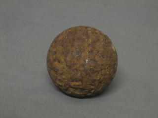 A small iron canon ball 2"