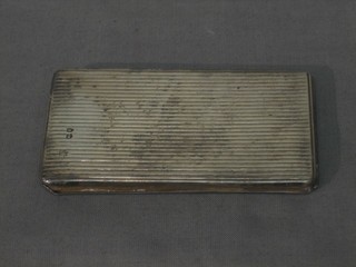 A Victorian silver cased aide memoir 3"